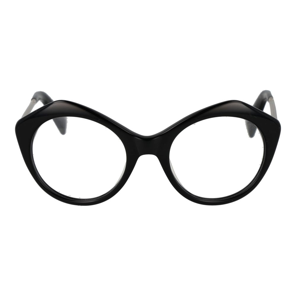 Yohji Yamamoto Black Acetate Glasses Women's (Frames)