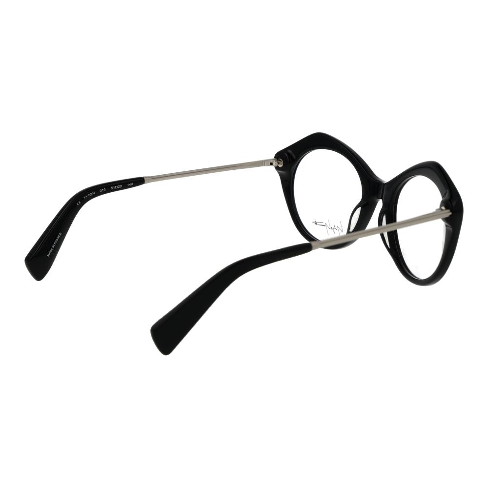 Yohji Yamamoto Black Acetate Glasses Women's (Frames)
