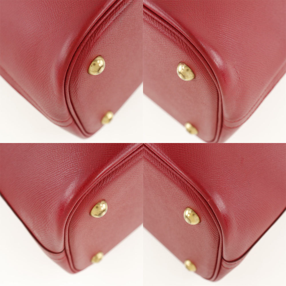 Hermès Bolide Red Leather Handbag (Pre-Owned)
