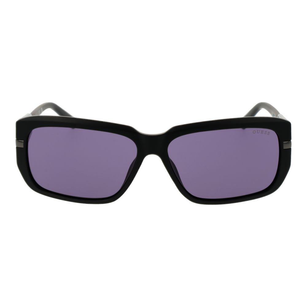 Guess Black Plastic Men's Sunglasses