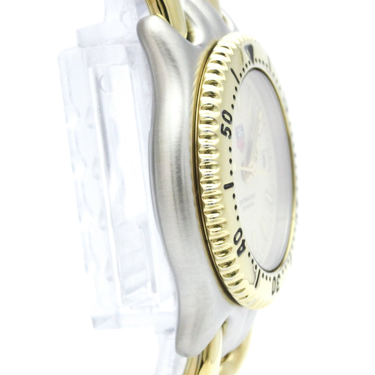 Tag Heuer Sel Professional 200M Quartz Stainless Steel And Gold Plated Watch (Pre-Owned)