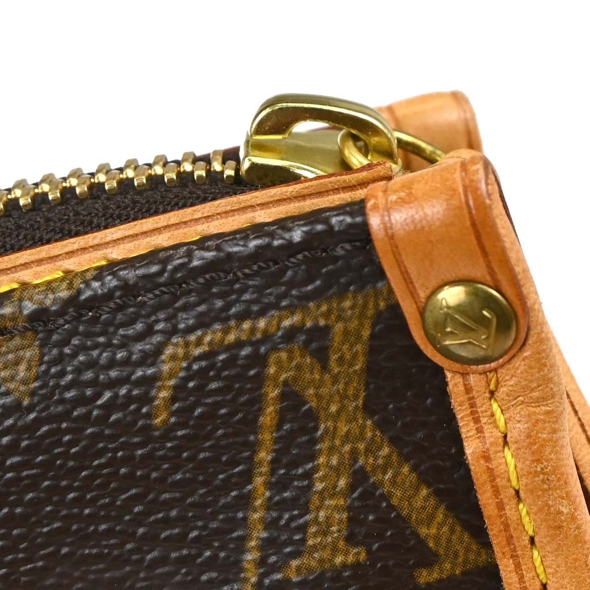 Louis Vuitton Popincourt Tote Monogram Canvas Brown Canvas Tote Bag Bag (Pre-Owned)