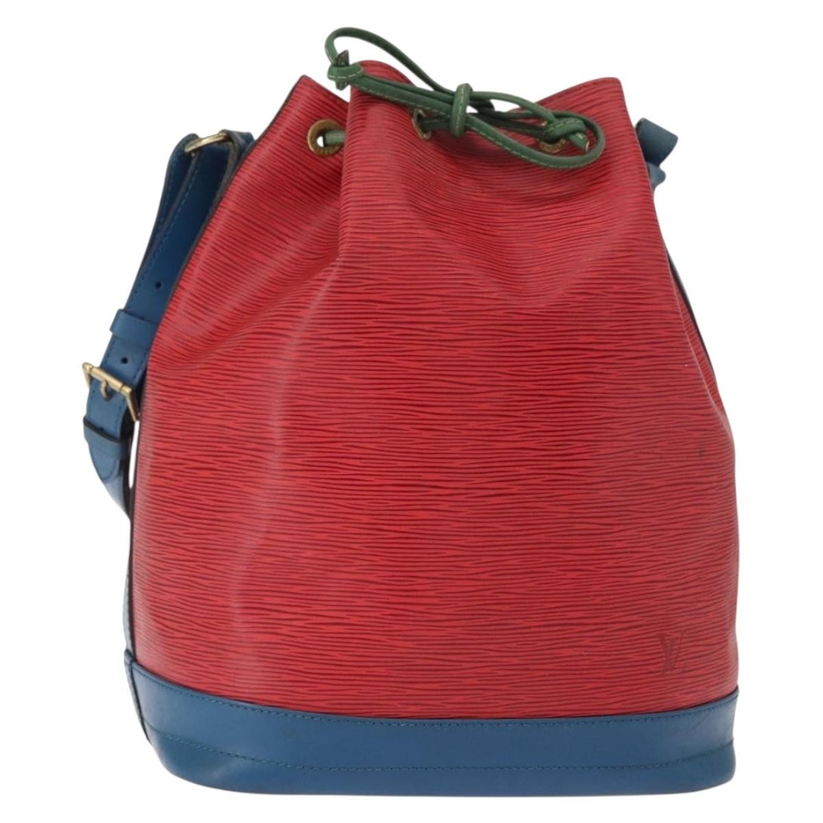 Louis Vuitton Tricolor Noe Epi Leather Red Leather Shoulder Bag Bag (Pre-Owned)