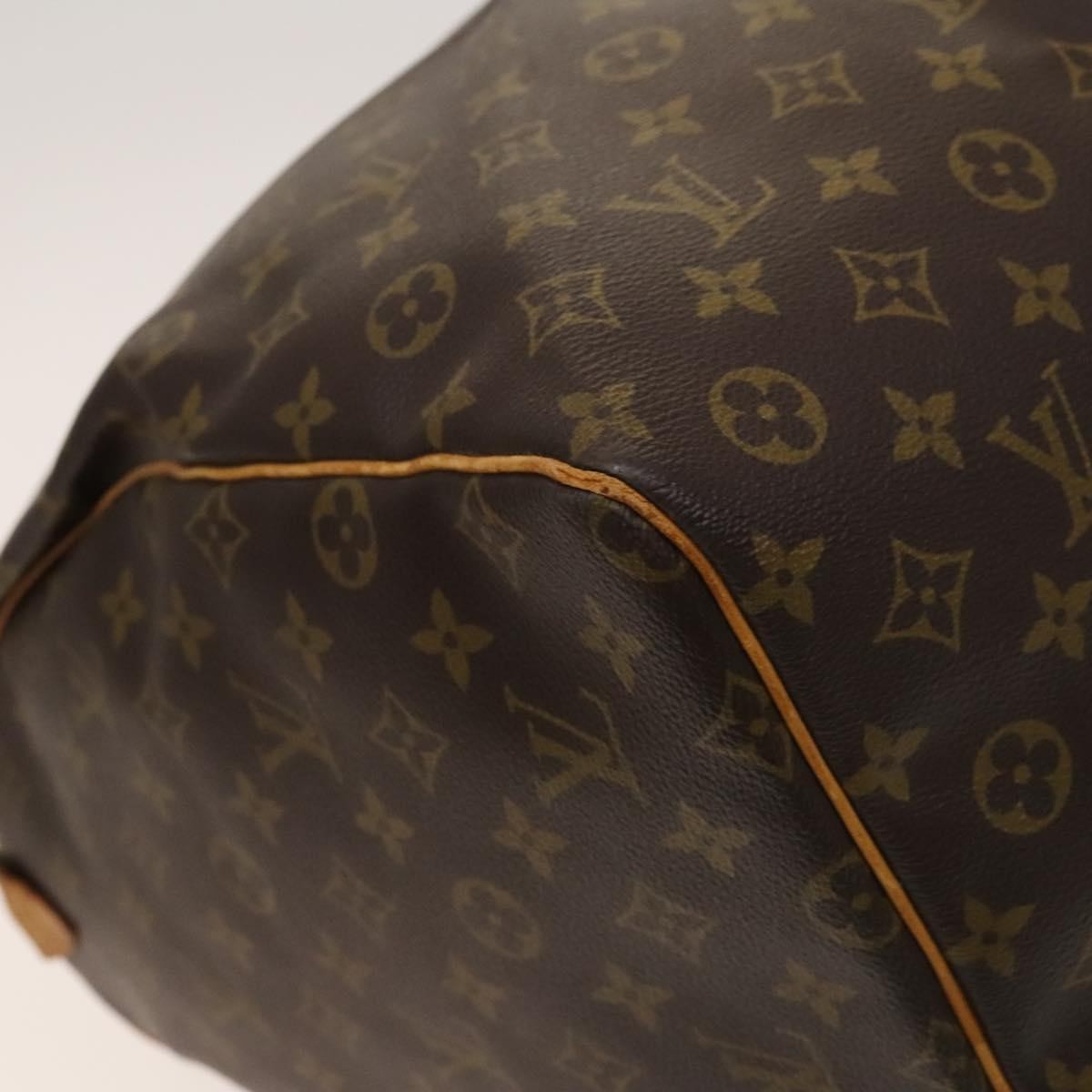 Louis Vuitton Keepall Monogram Canvas Brown Canvas Travel Bag Bag (Pre-Owned)