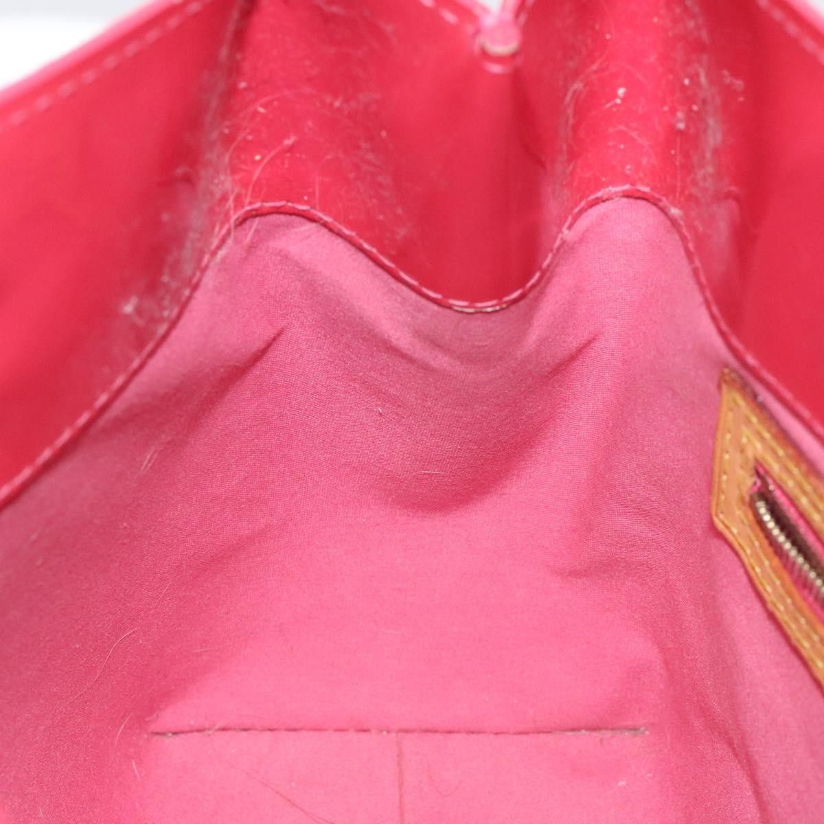 Louis Vuitton Reade Monogram Vernis Pink Patent_Leather Handbag (Pre-Owned)