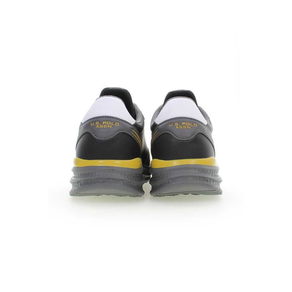 U.S. POLO ASSN. Black Polyester Men's Men's Sneaker