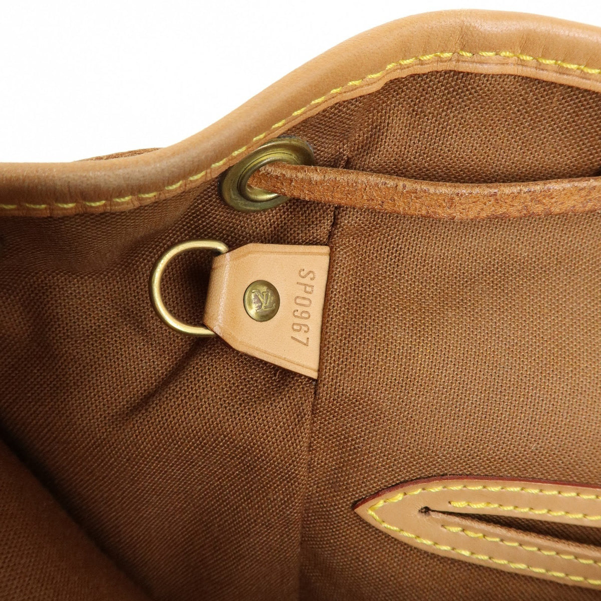 Louis Vuitton Vintage Montsouris Monogram Canvas Brown Canvas Backpack Bag (Pre-Owned)