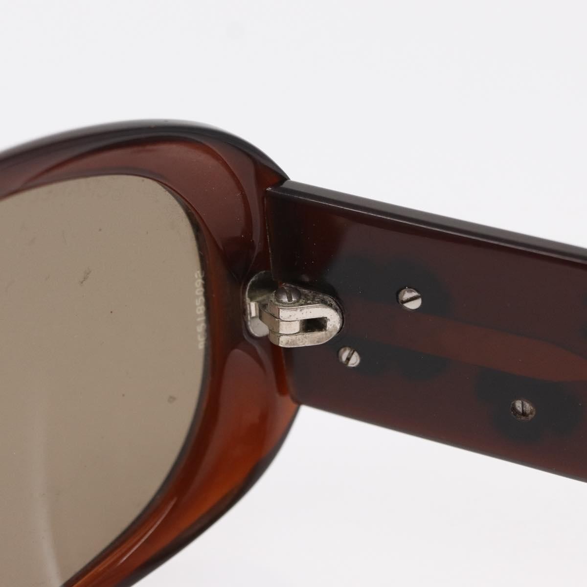 Chanel Camélia Plastic Brown Plastic Sunglasse Accessory (Pre-Owned)