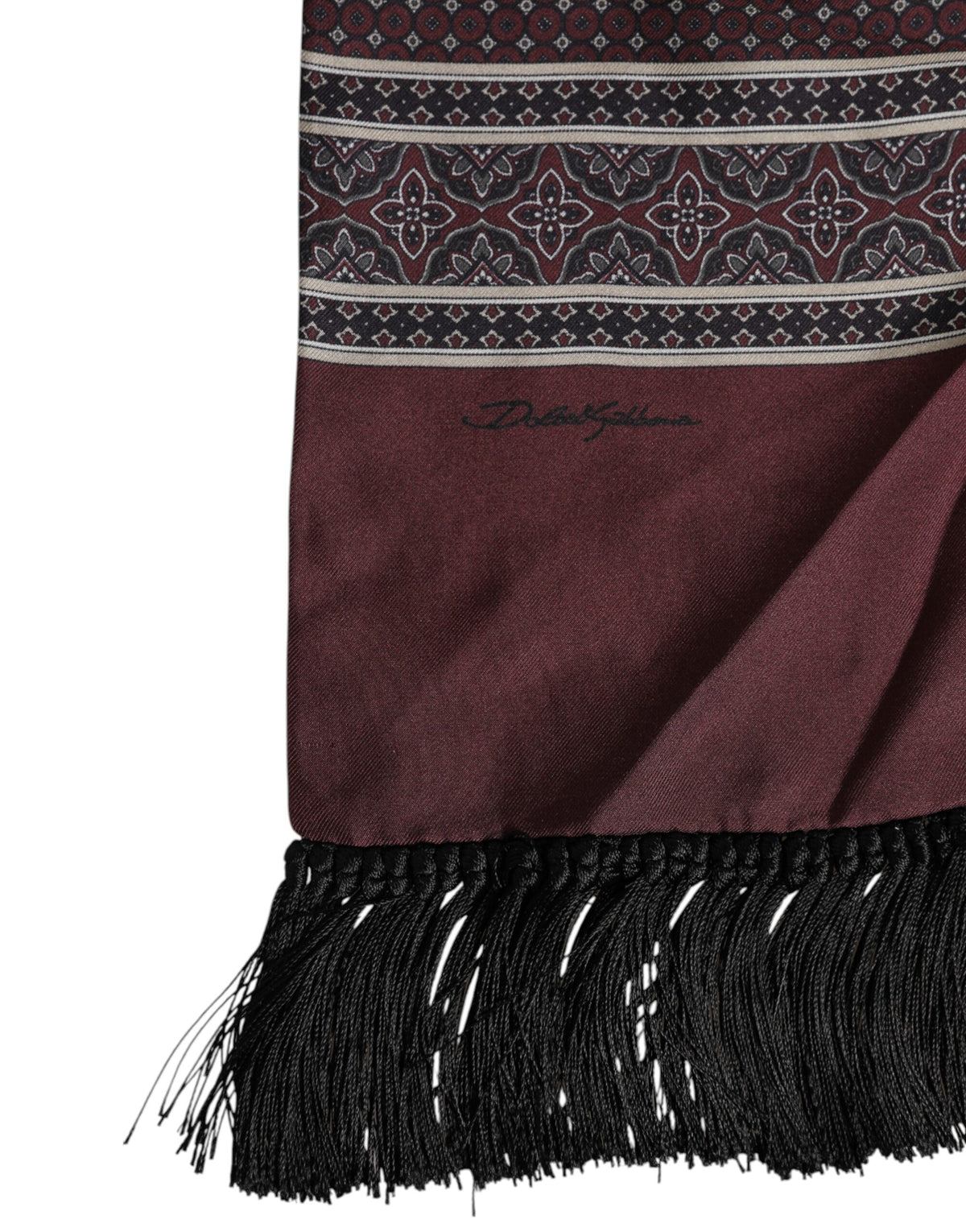 Dolce & Gabbana Multicolor Printed Silk Square Foulard Women's Scarf