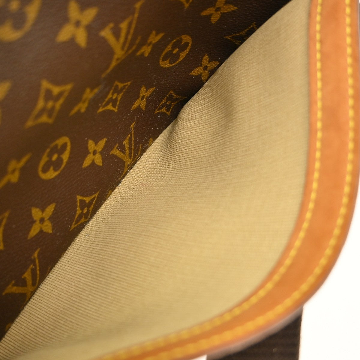 Louis Vuitton Reporter Monogram Canvas Brown Canvas Shoulder Bag Bag (Pre-Owned)