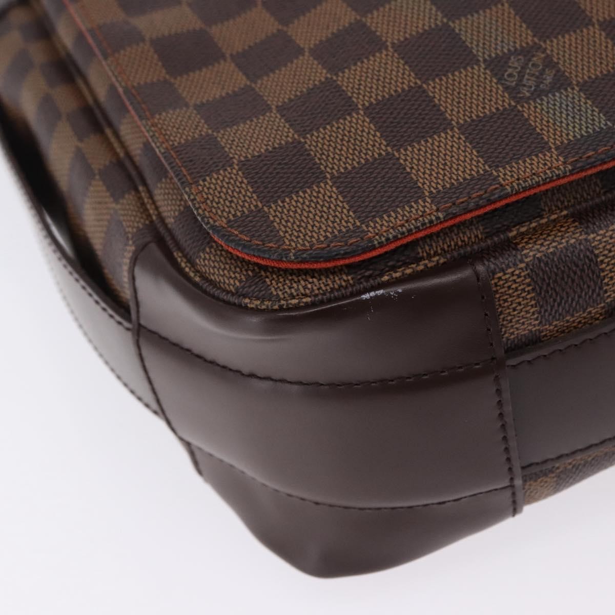 Louis Vuitton Bastille Damier Ebene Brown Canvas Shoulder Bag Bag (Pre-Owned)