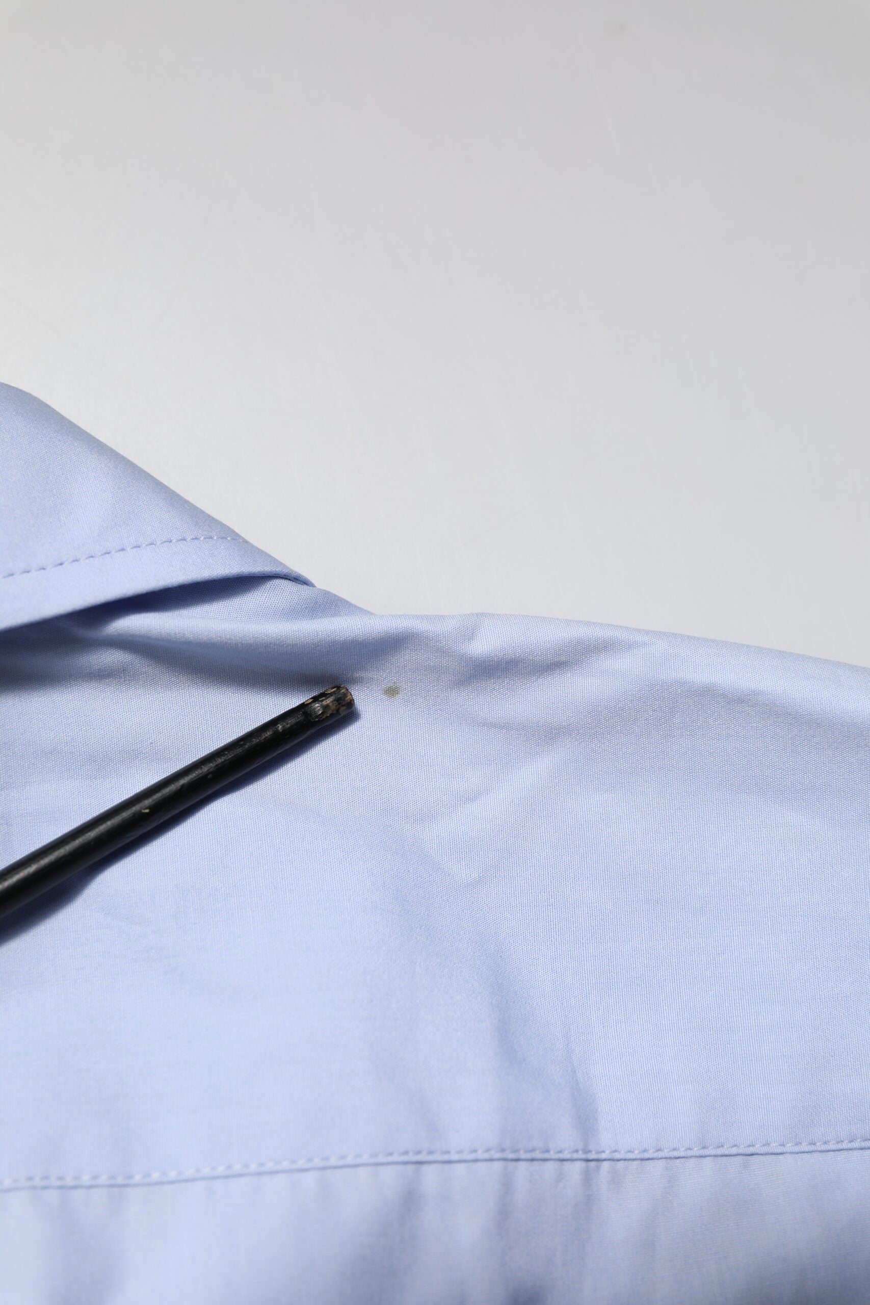 Dolce & Gabbana Light Blue Cotton Long Sleeves Dress Men's Shirt (Pre-Owned)