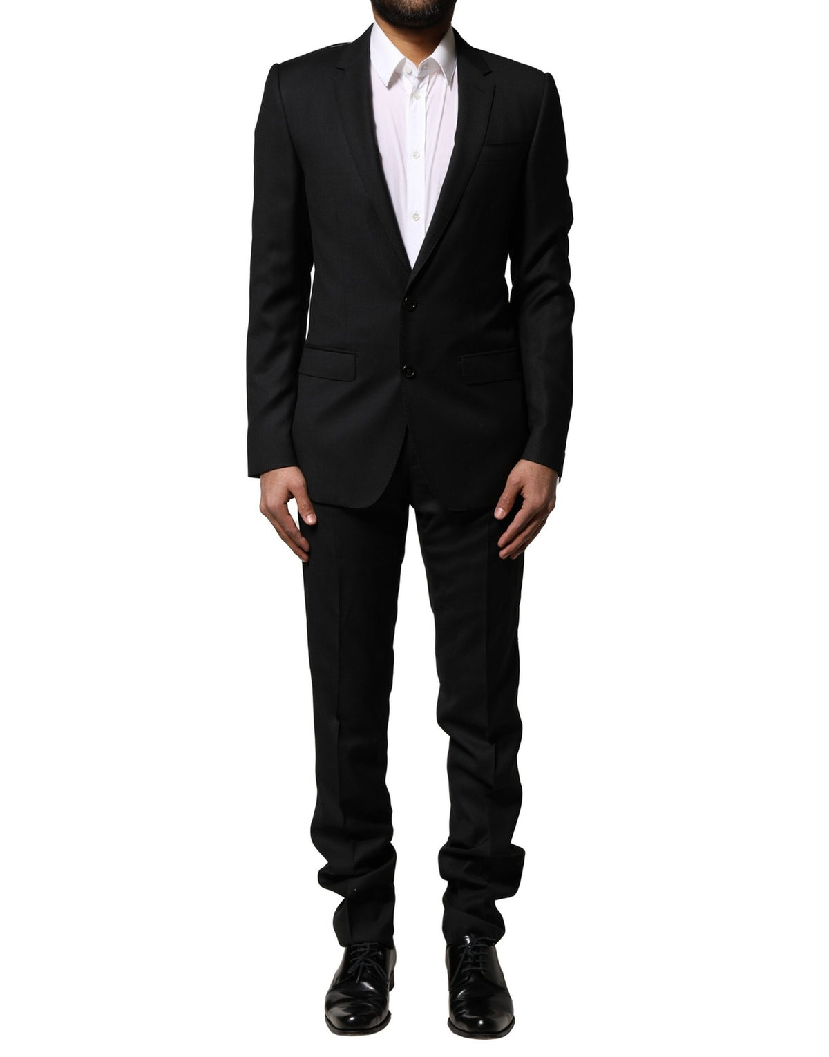 Dolce & Gabbana Blue MARTINI Wool Formal 2 Piece Men's Suit