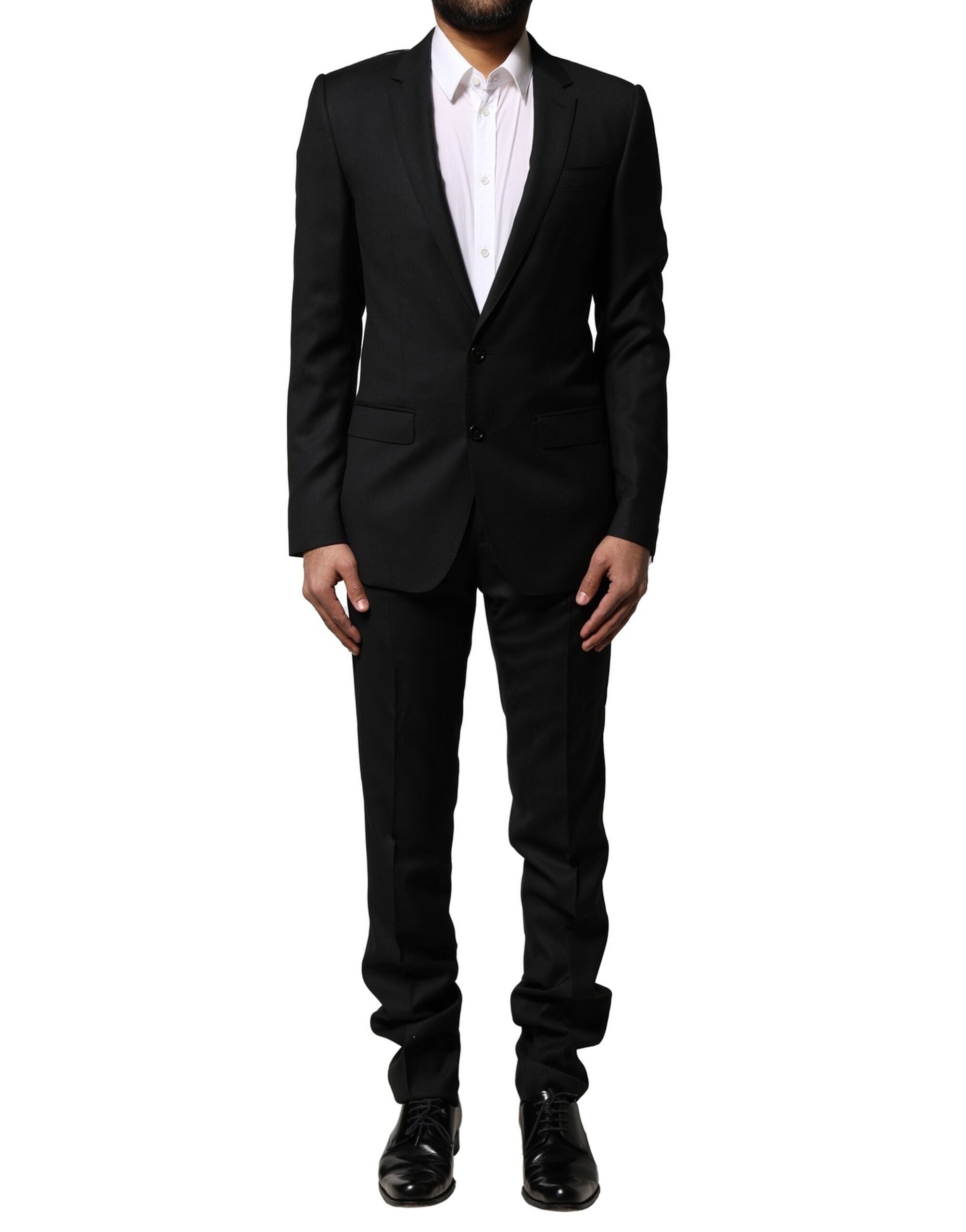 Dolce & Gabbana Blue MARTINI Wool Formal 2 Piece Men's Suit
