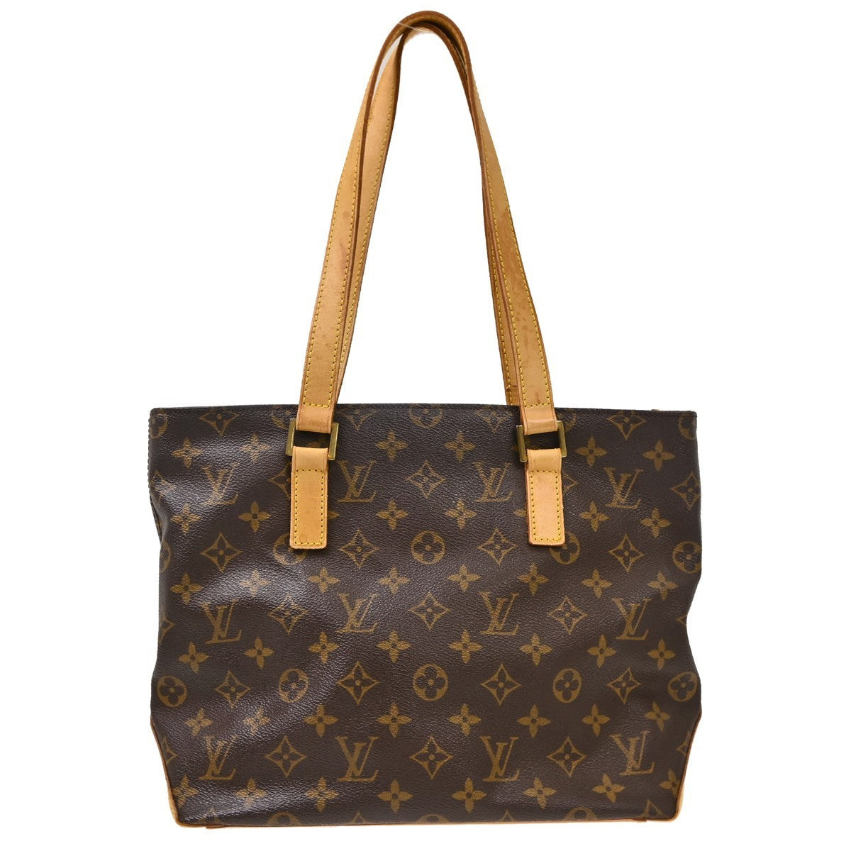 Louis Vuitton Cabas Piano Monogram Canvas Brown Canvas Tote Bag Bag (Pre-Owned)