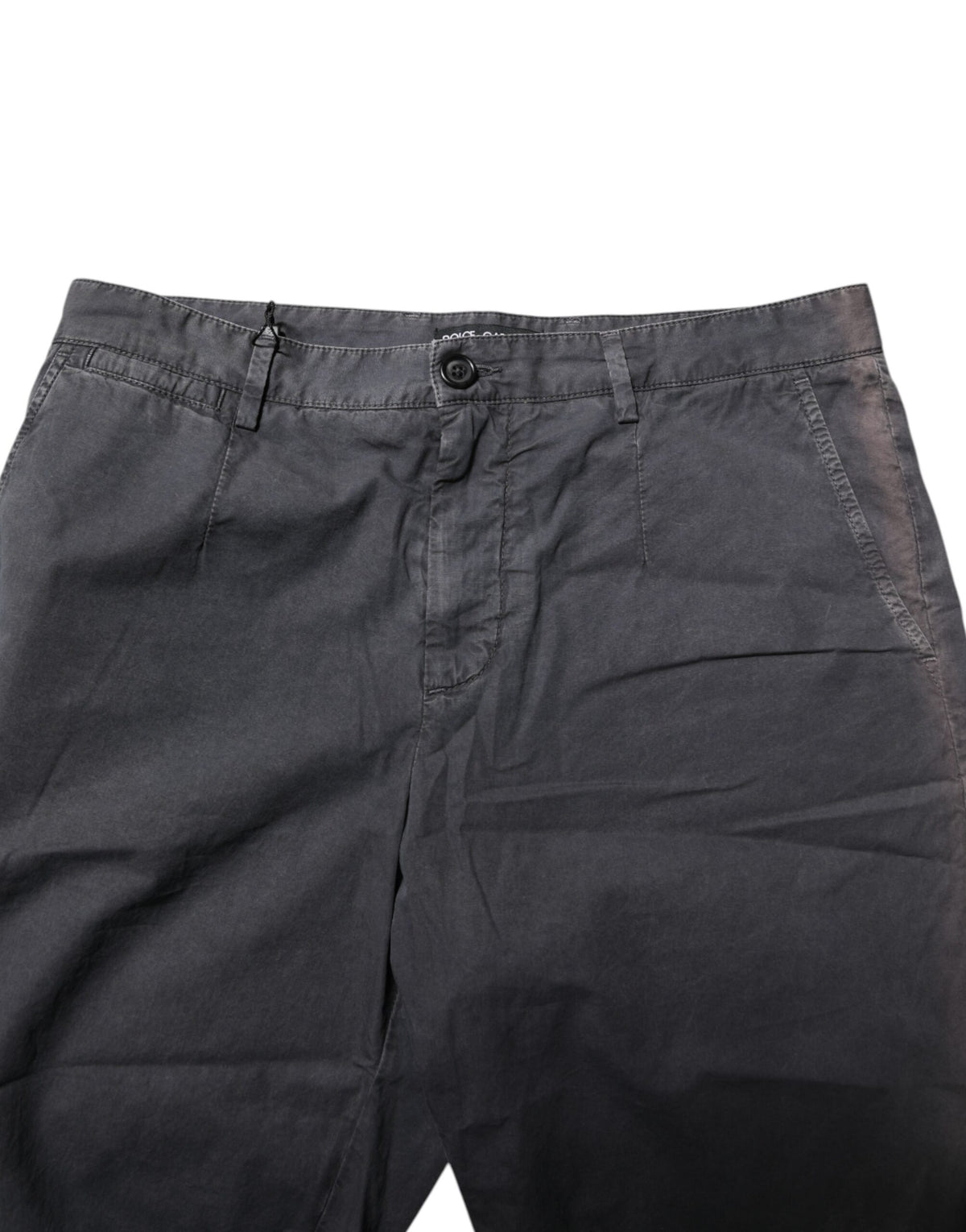 Dolce & Gabbana Dark Gray Cotton Stretch Denim Bermuda Men's Shorts (Pre-Owned)