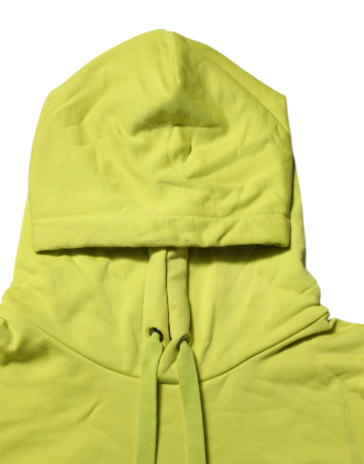 Dolce & Gabbana Green Cotton Hooded Logo Sweatshirt Men's Sweater