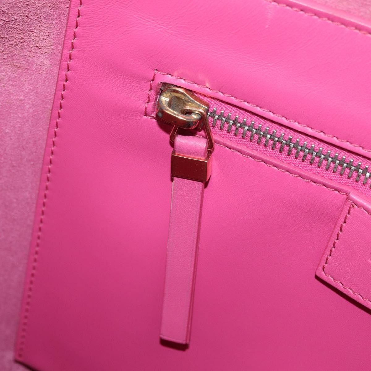 Balenciaga Vintage Tote Leather Pink Leather Tote Bag Bag (Pre-Owned)