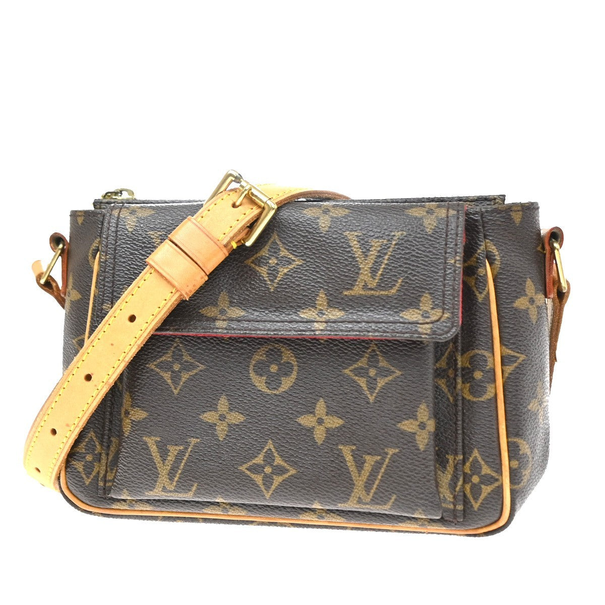 Louis Vuitton Viva Cite Monogram Canvas Brown Canvas Shoulder Bag Bag (Pre-Owned)