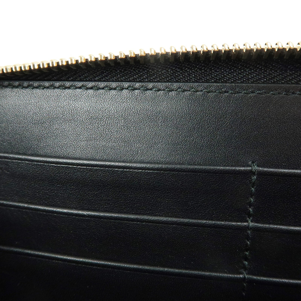 Gucci Zip Organizer Microguccissima Leather Black Leather Wallets Accessory (Pre-Owned)
