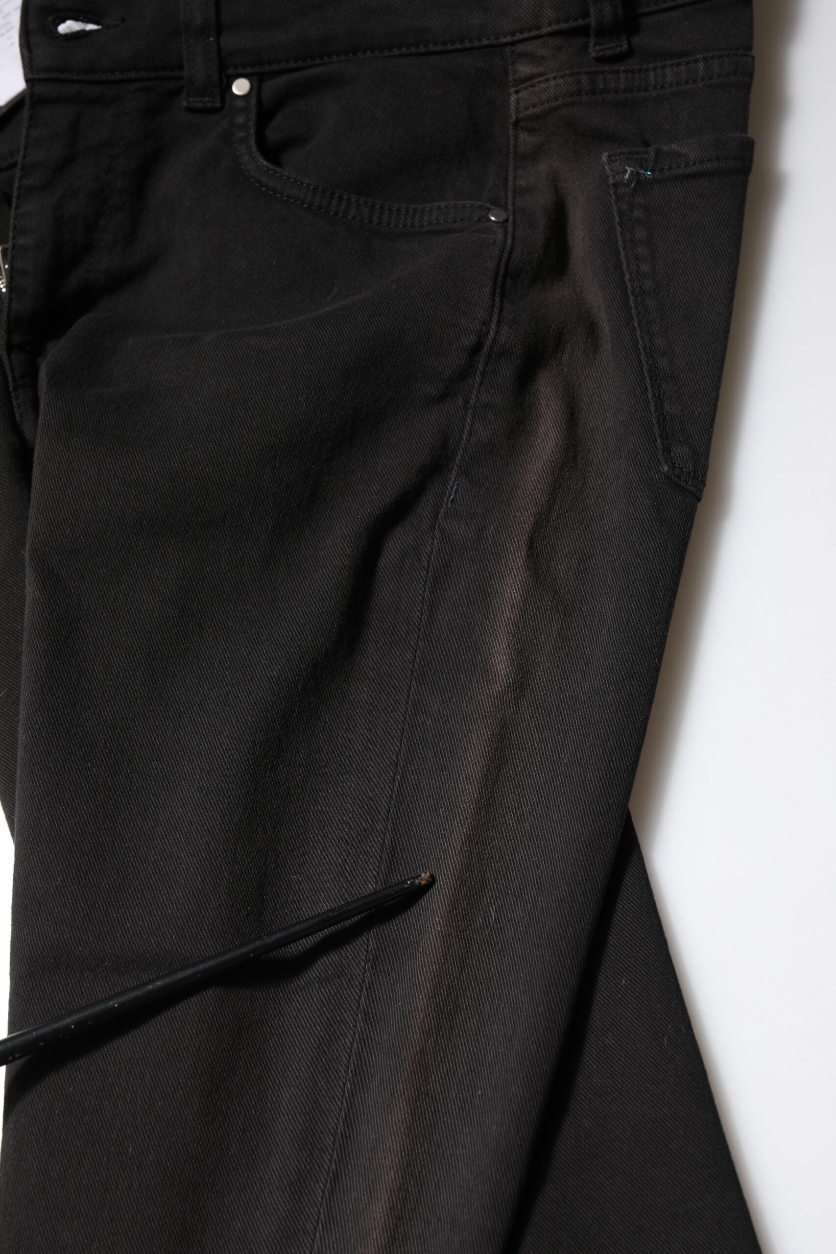 Dolce & Gabbana Black Cotton Skinny Mid Waisted Denim Women's Jeans (Pre-Owned)