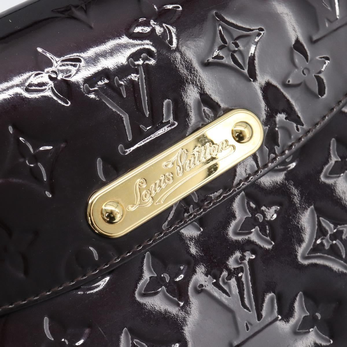Louis Vuitton Rodeo Drive Monogram Vernis Black Patent_Leather Handbag (Pre-Owned)