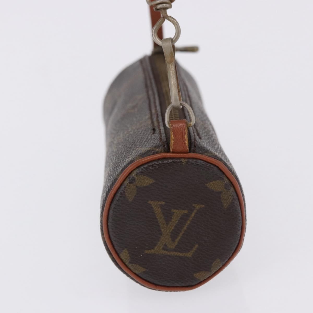 Louis Vuitton Papillon Pochette Monogram Canvas Brown Canvas Clutche & Pouche Bag (Pre-Owned)