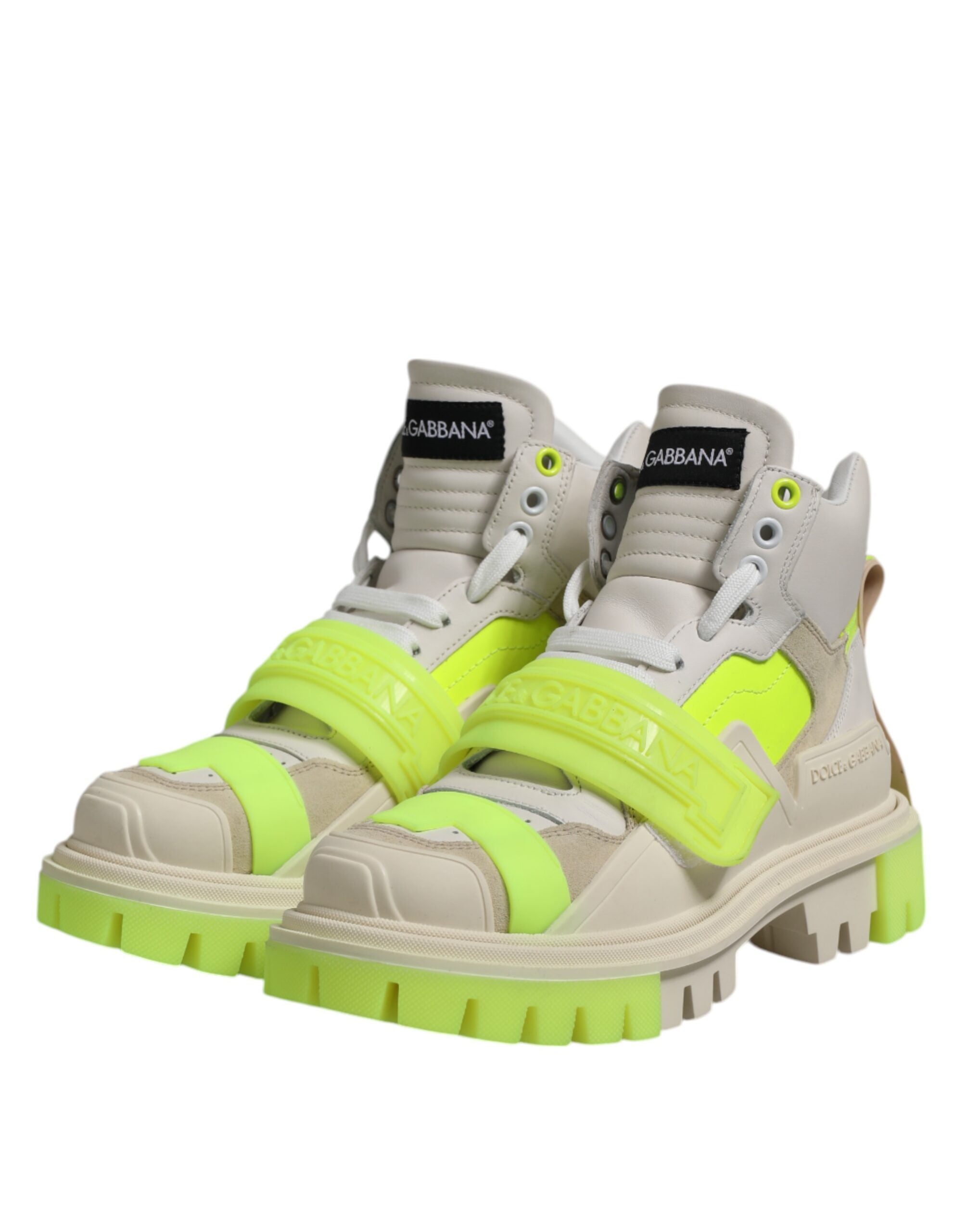 Dolce & Gabbana Multicolor Trekking Boots Sneakers Women's Shoes