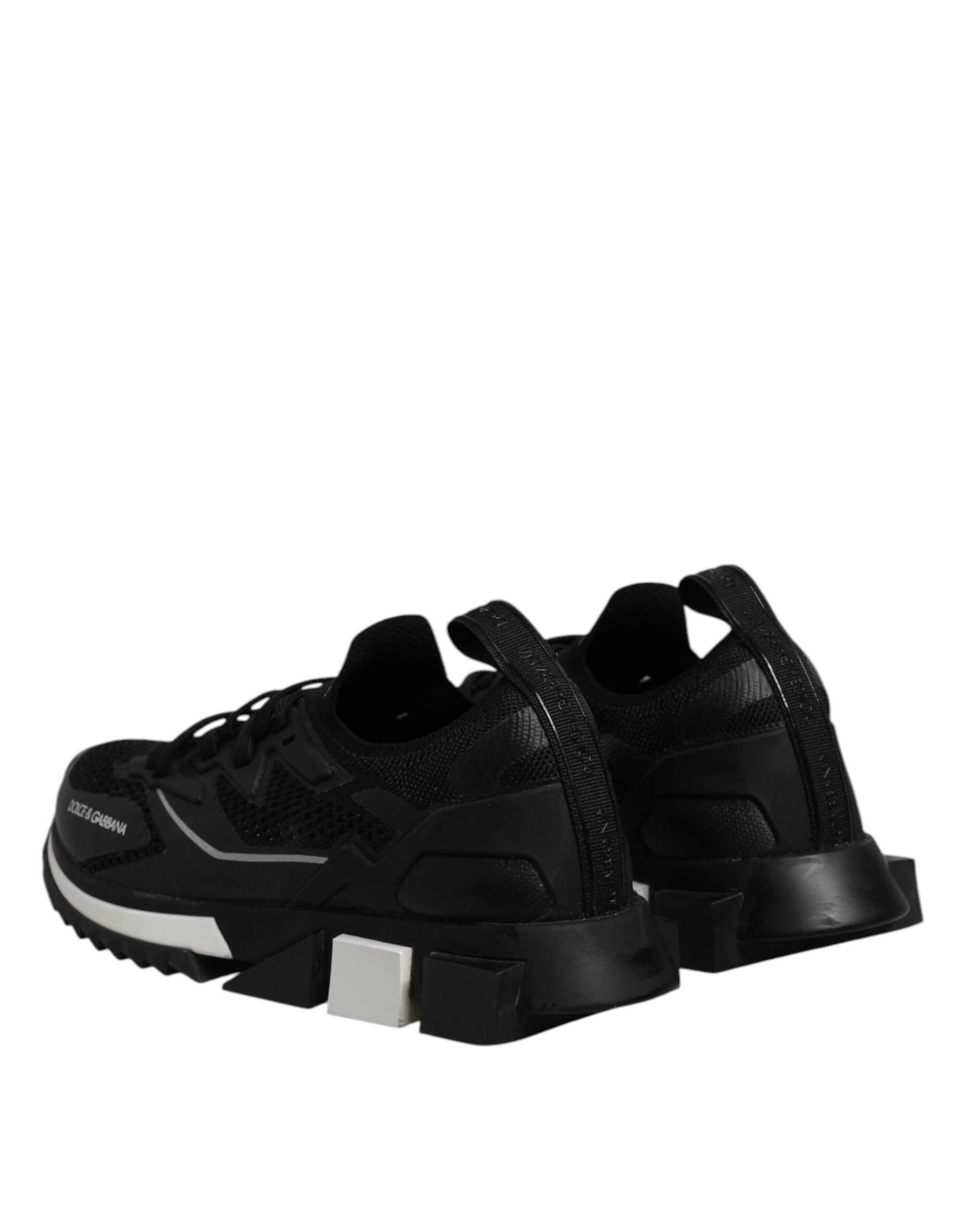 Dolce & Gabbana Black SORRENTO Sport Stretch Sneakers Men's Shoes (Pre-Owned)