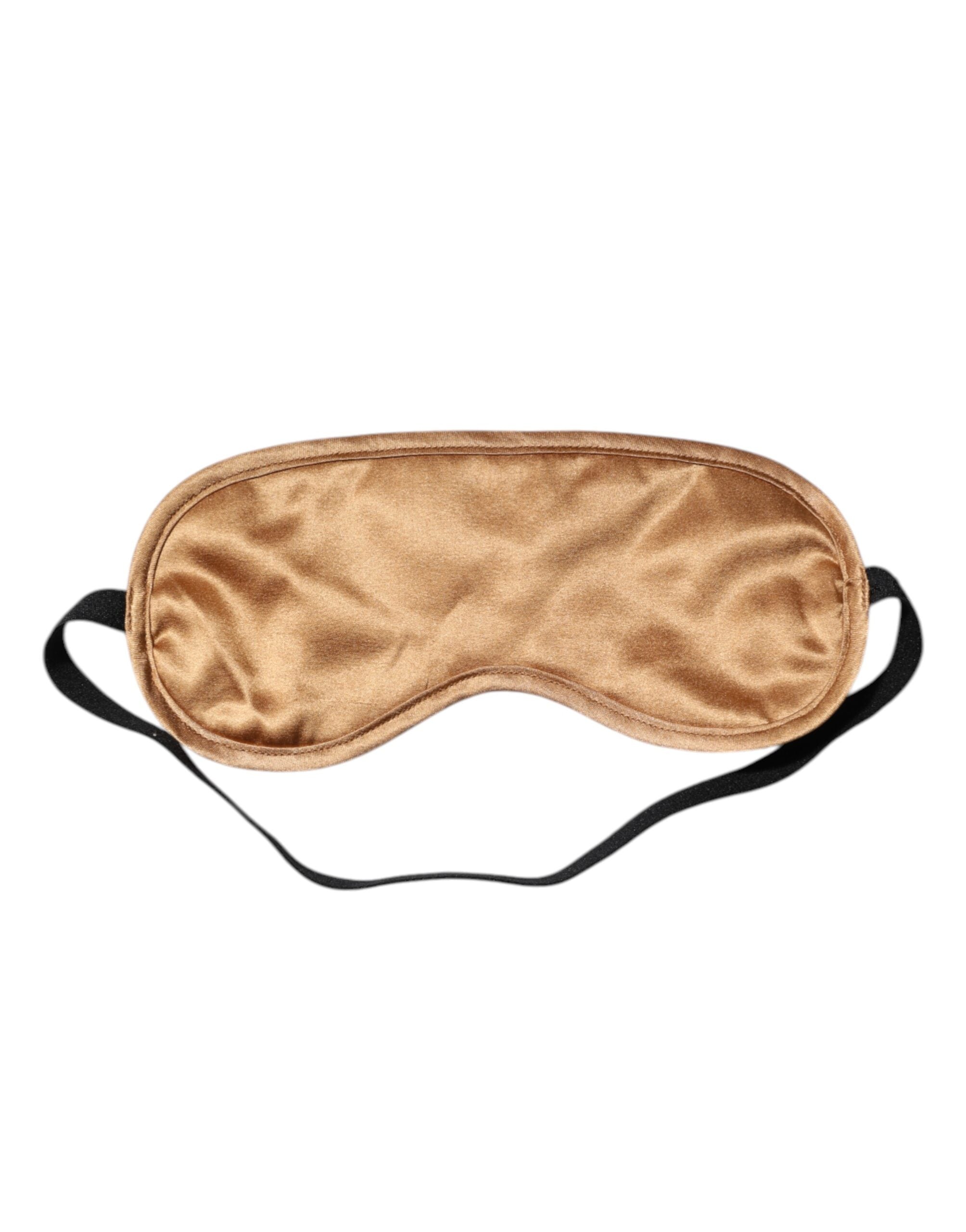 Dolce & Gabbana Beige Men Regular Boxer Eye Mask Set Men's Underwear