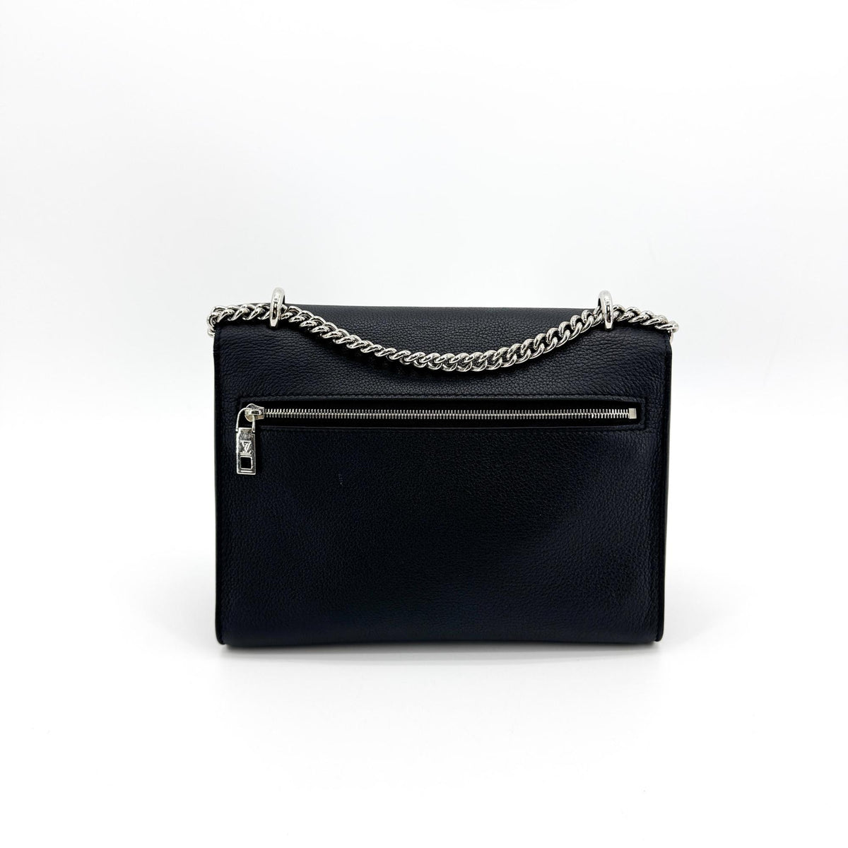 Louis Vuitton Mylockme Leather Black Leather Handbag (Pre-Owned)