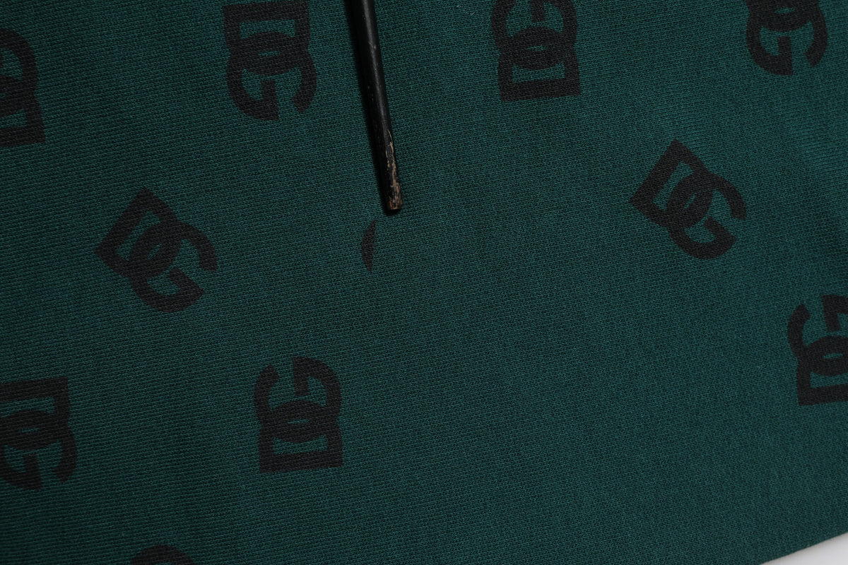 Dolce & Gabbana Green Logo Print Jogger Men SweatMen's Men's Pants (Pre-Owned)