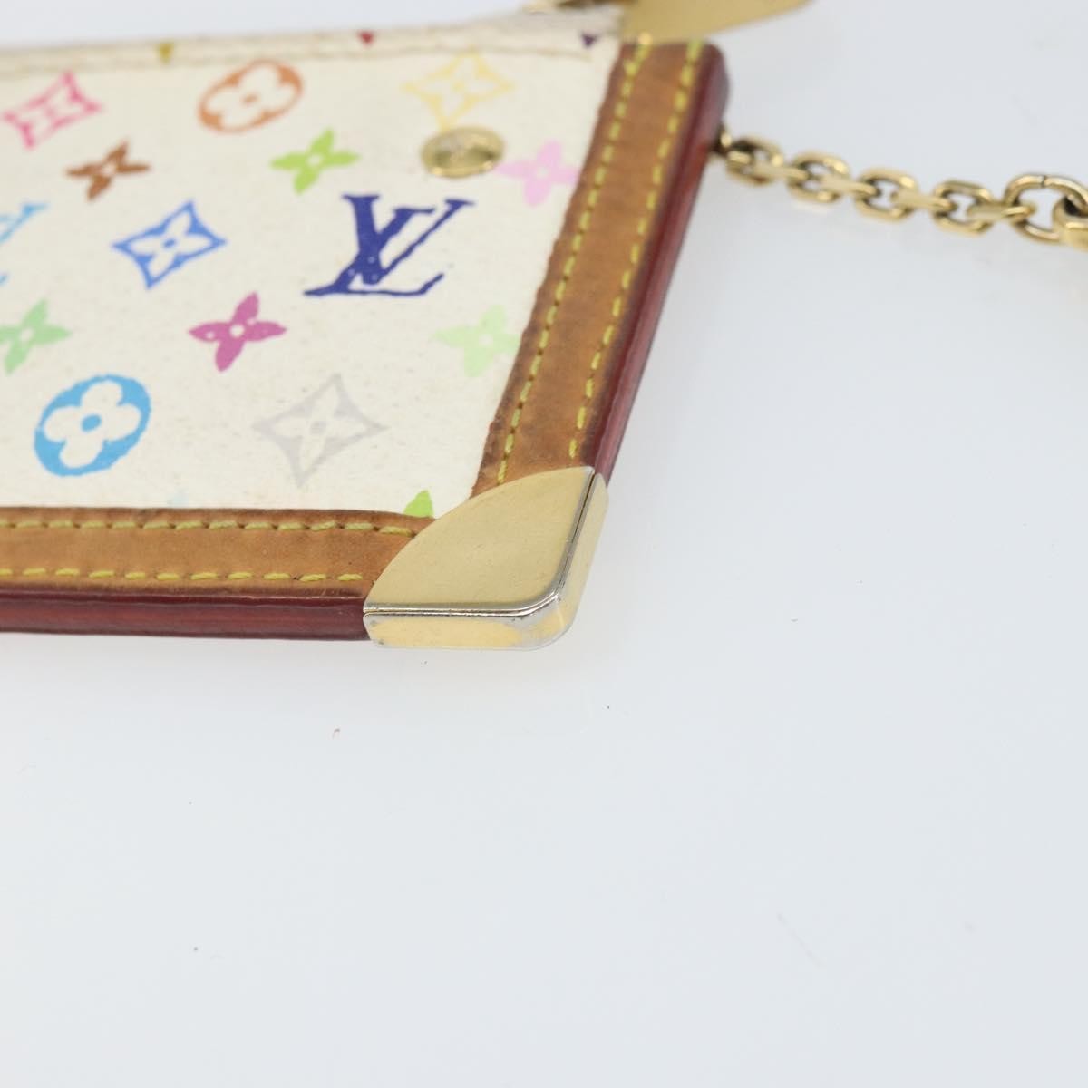 Louis Vuitton Pochette Clés Monogram Canvas Multicolour Canvas Wallets Accessory (Pre-Owned)
