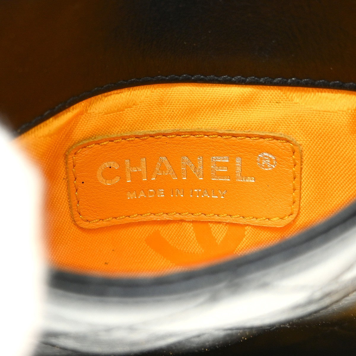 Chanel Cambon Flap Calfskin Black Leather Shoulder Bag Bag (Pre-Owned)