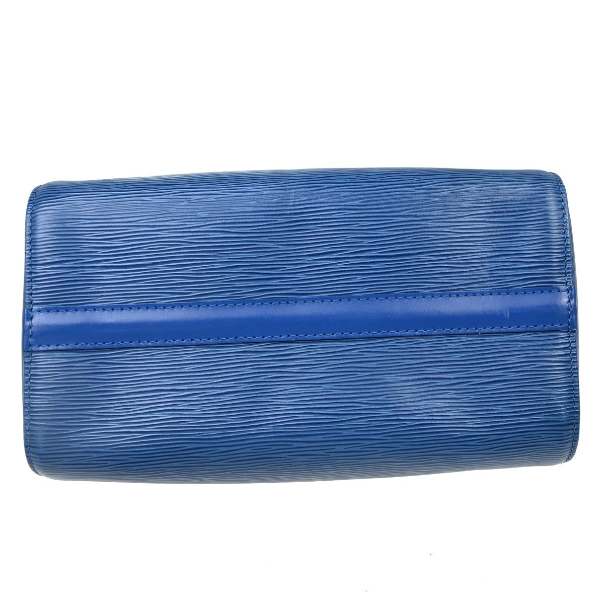 Louis Vuitton Speedy Epi Blue Leather Handbag (Pre-Owned)
