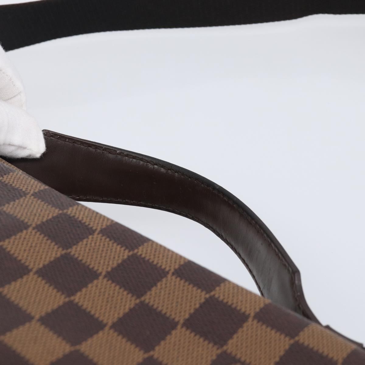 Louis Vuitton Broadway Damier Ebene Brown Canvas Shoulder Bag Bag (Pre-Owned)