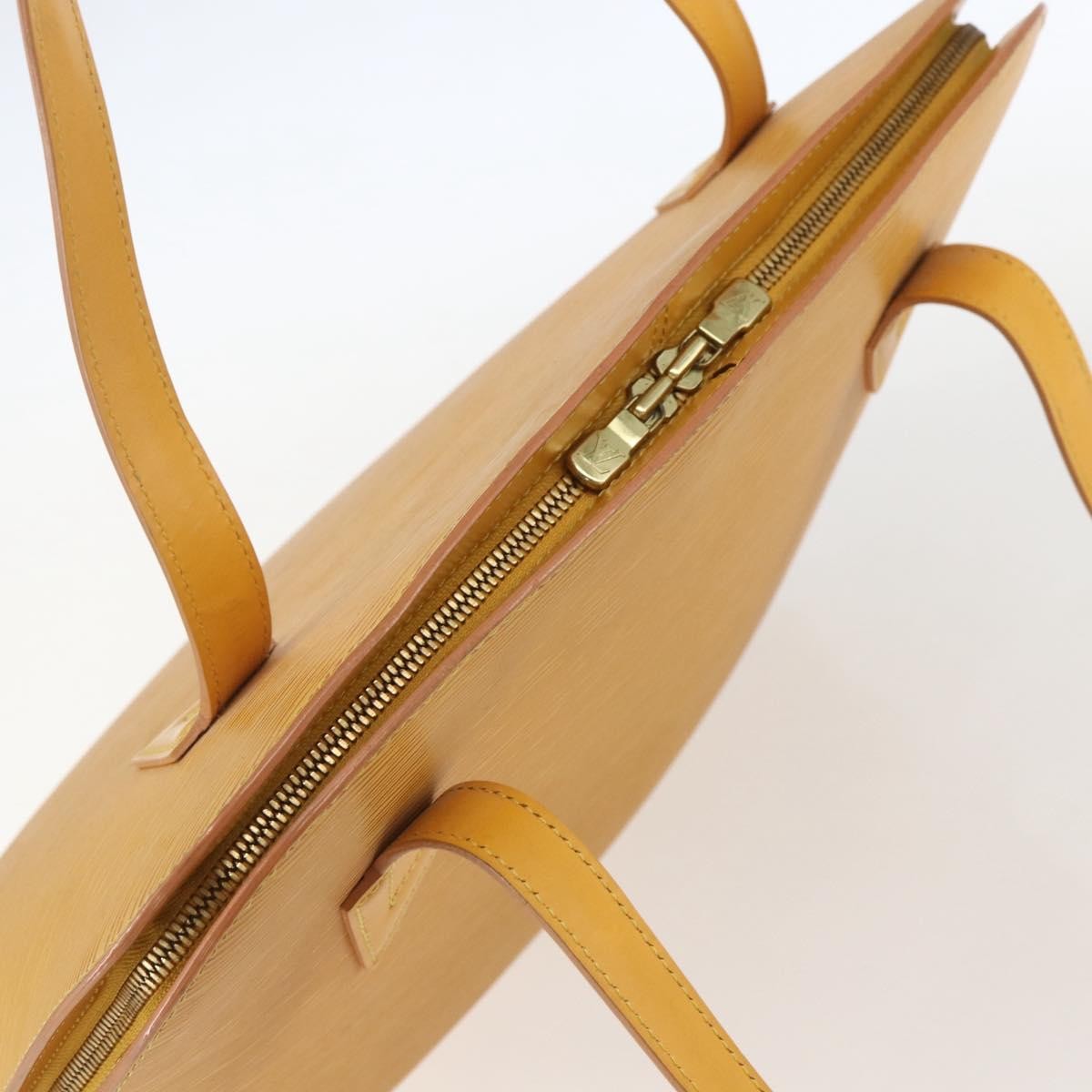 Louis Vuitton Lussac Epi Leather Yellow Leather Shoulder Bag Bag (Pre-Owned)