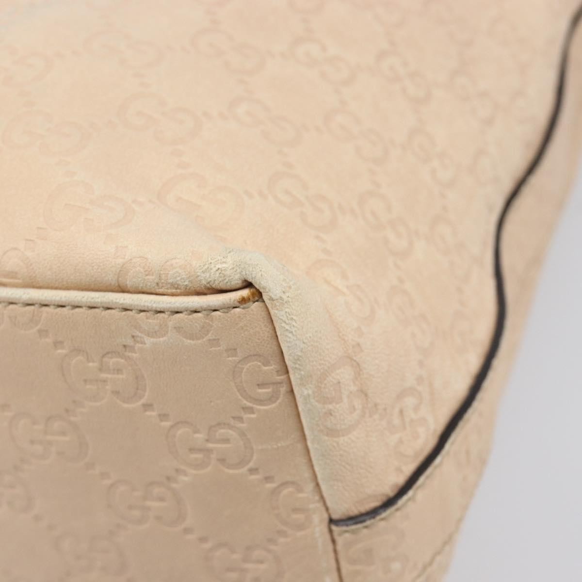 Gucci Miss Gg Hobo Guccissima Leather Pink Canvas Shoulder Bag Bag (Pre-Owned)