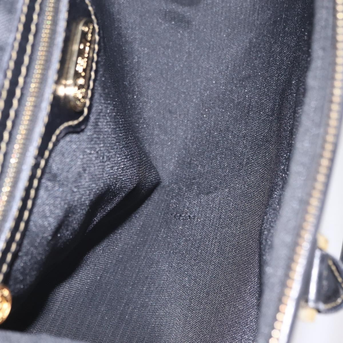 Fendi Vintage Pequin Boston Coated Canvas Brown Canvas Handbag (Pre-Owned)