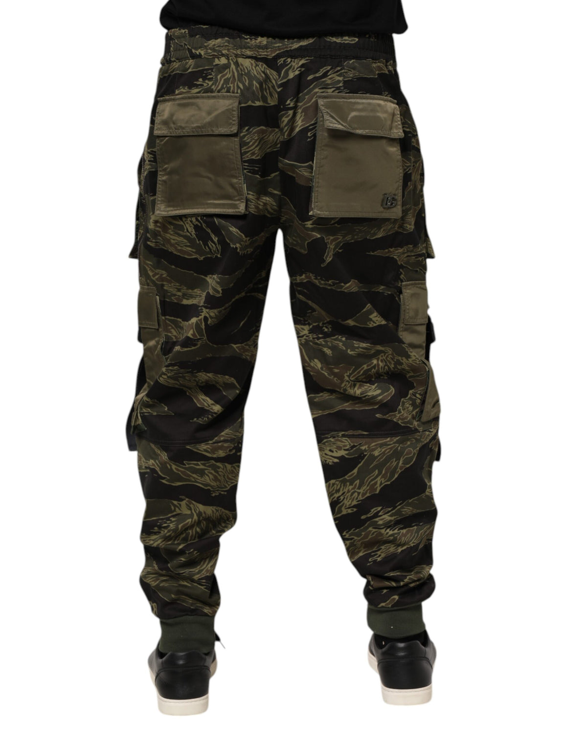 Dolce & Gabbana Multicolor Cargo Camouflage Men's Pants