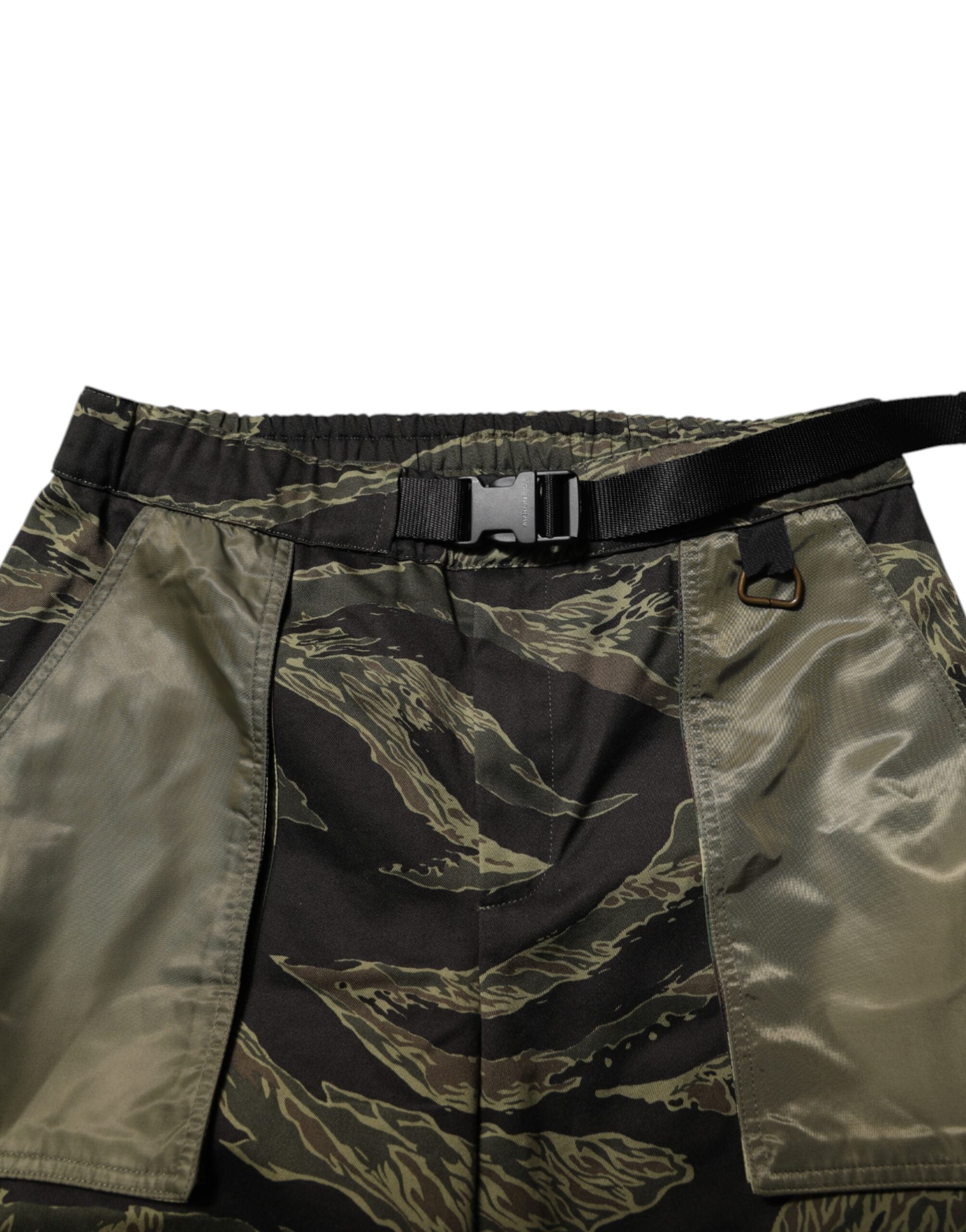Dolce & Gabbana Multicolor Cargo Camouflage Men's Pants