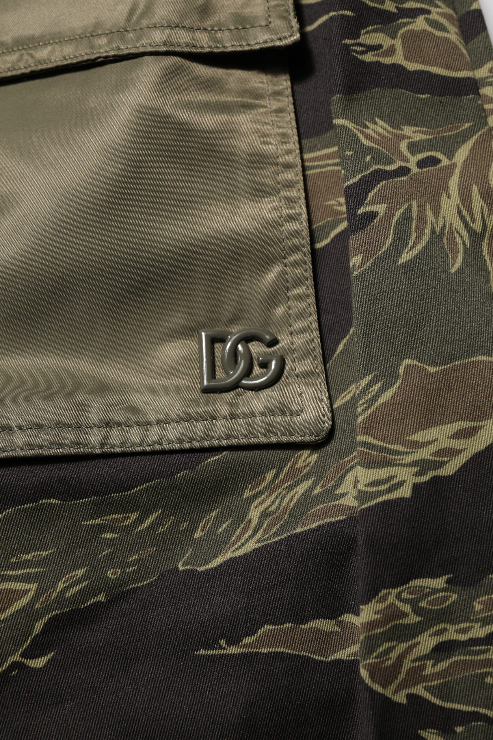 Dolce & Gabbana Multicolor Cargo Camouflage Men's Pants