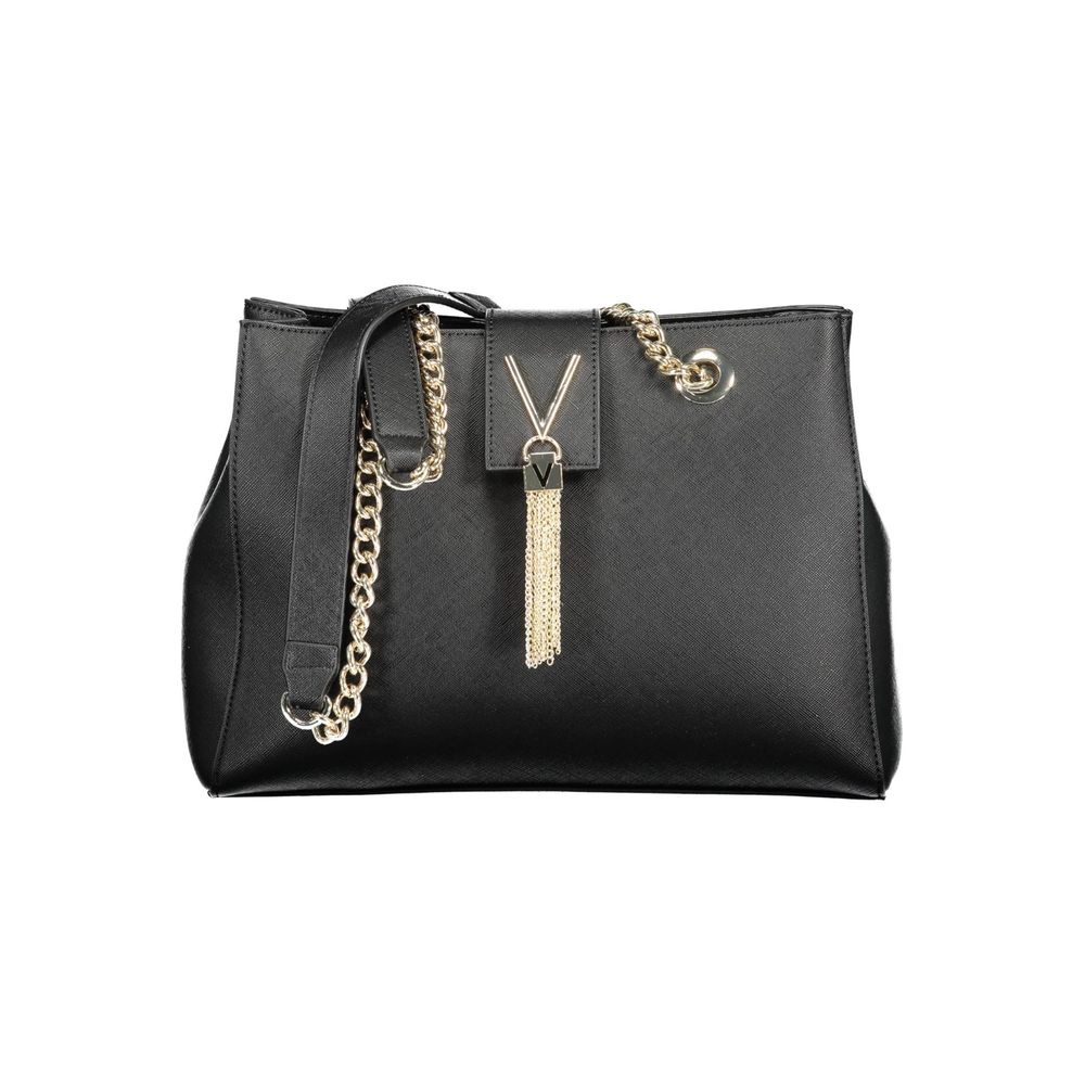 Mario Valentino Black Polyethylene Handbag (Pre-Owned)