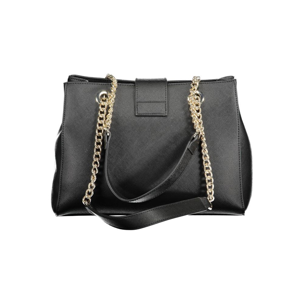 Mario Valentino Black Polyethylene Handbag (Pre-Owned)
