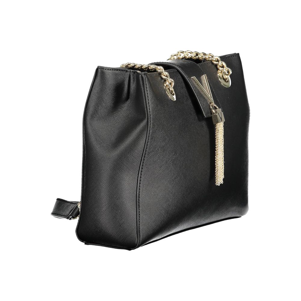Mario Valentino Black Polyethylene Handbag (Pre-Owned)