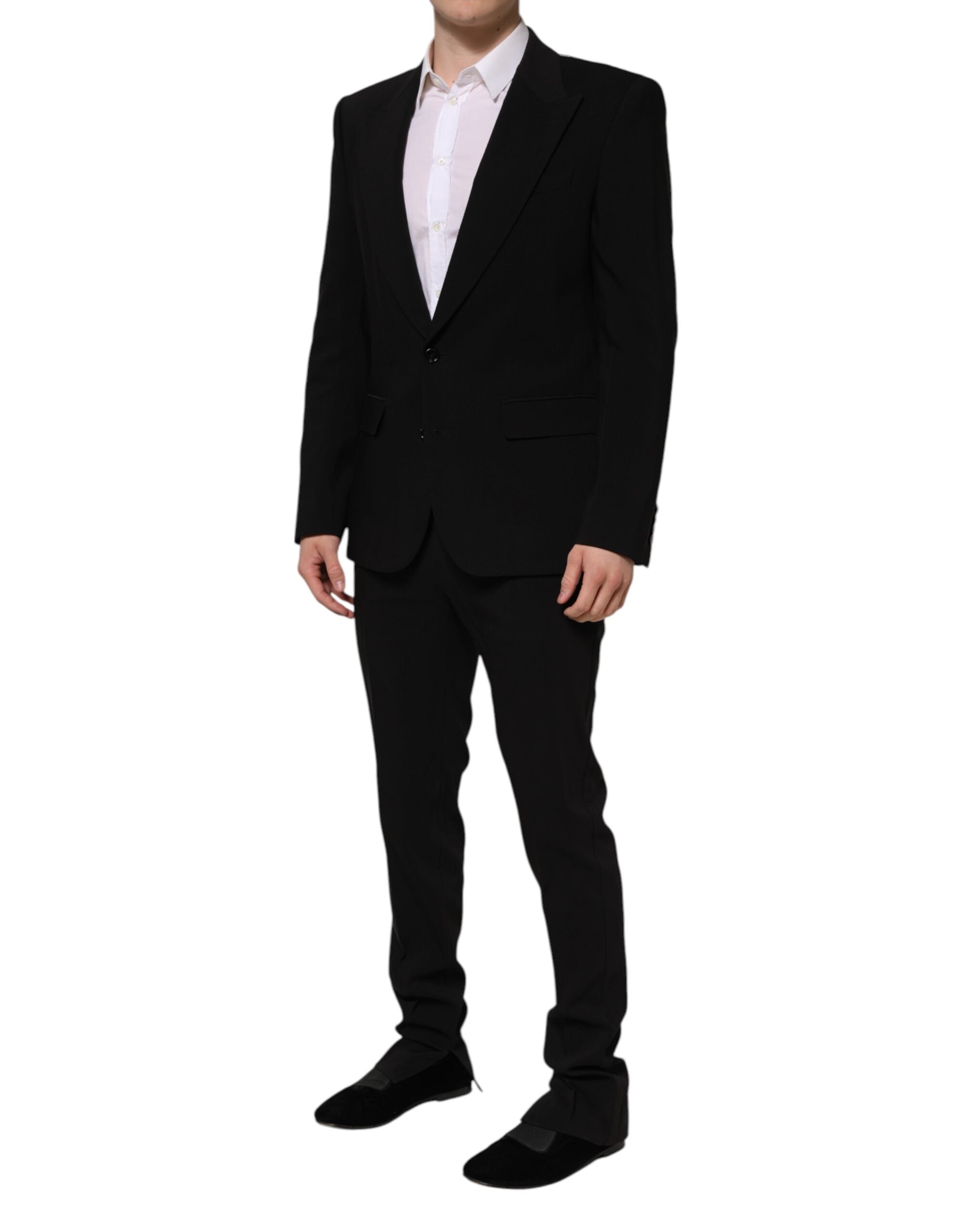Dolce & Gabbana Black MARTINI Single Breasted 2 Piece Men's Suit