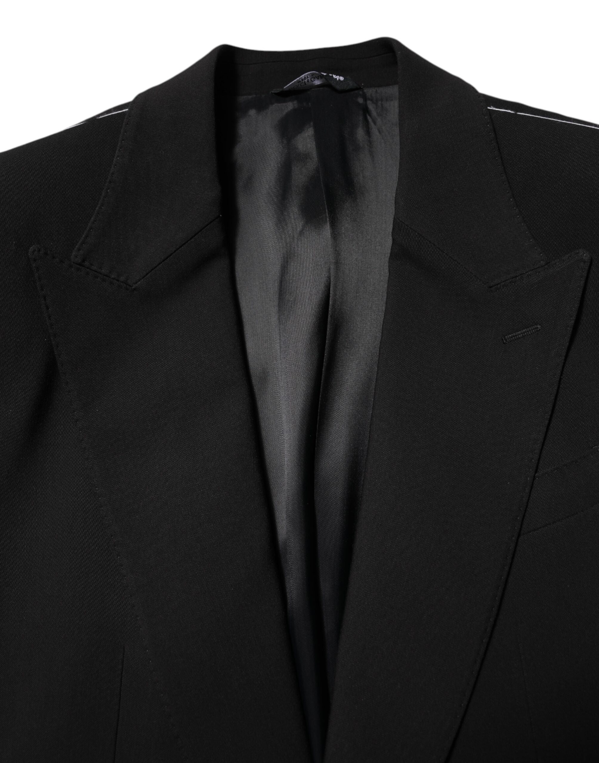 Dolce & Gabbana Black MARTINI Single Breasted 2 Piece Men's Suit