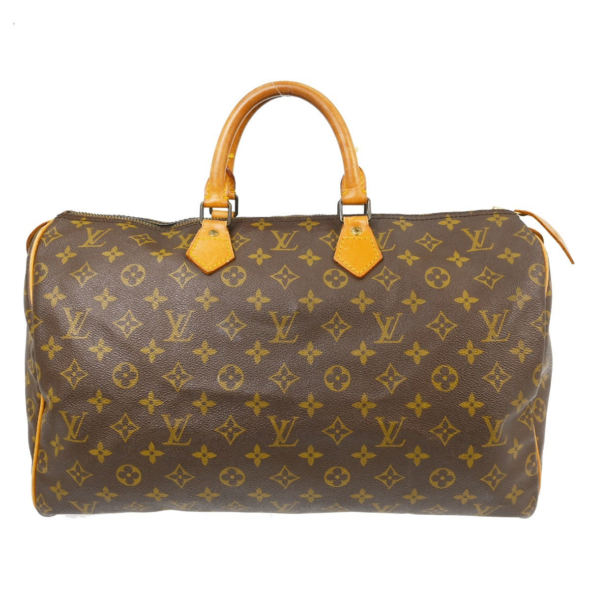 Louis Vuitton Speedy Monogram Canvas Brown Canvas Handbag (Pre-Owned)