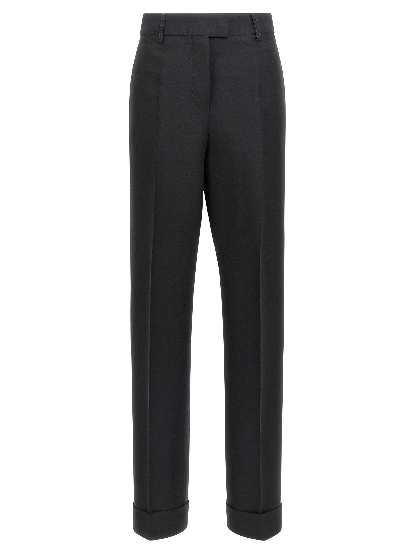 Ferragamo Women's Stretched Pleated Trousers