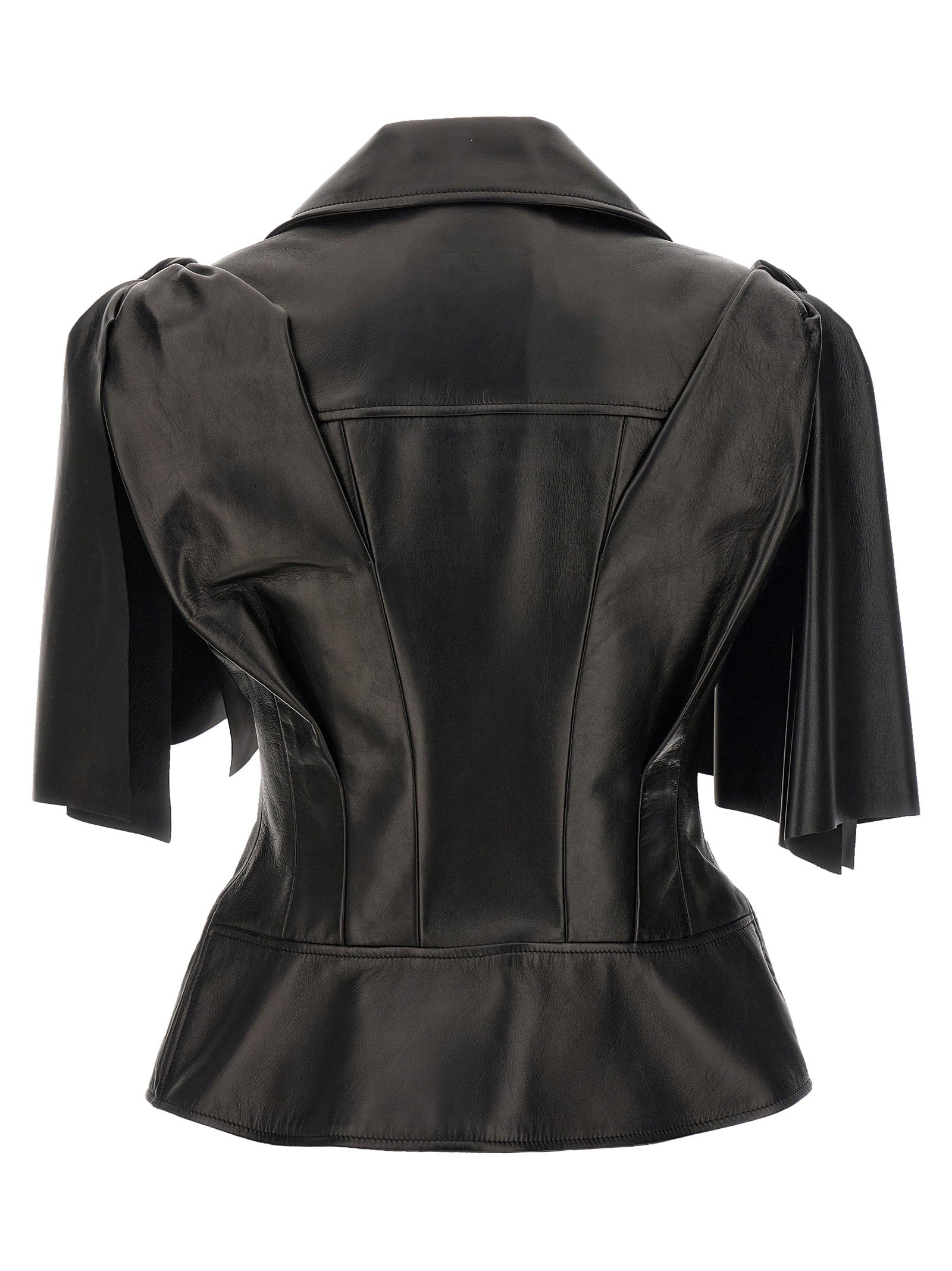 Alexander Mcqueen Women's Bow Knot Biker Vest